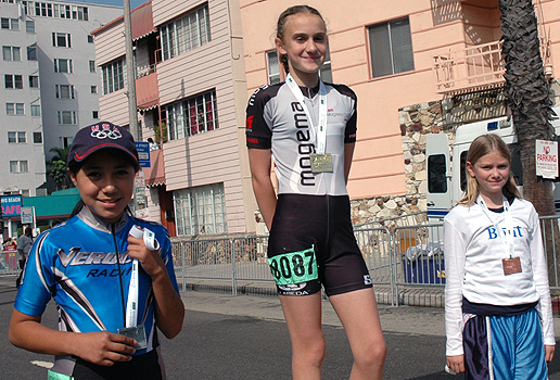 Long Beach Inline Marathon Award Podium