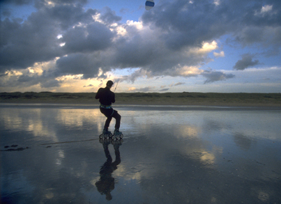 Kite Skating